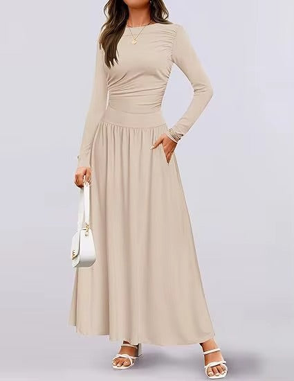 Flexora® 55% sold, Soft elegance dress, calm and natural